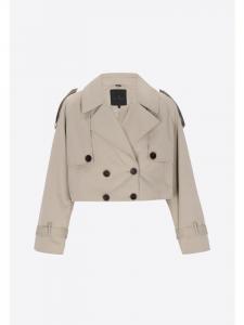 DreiMaster Женская куртка оливкового цвета