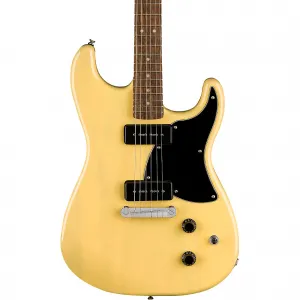 Электрогитара Squier Paranormal Strat-O-Sonic с грифом из клена, винтажный блонд