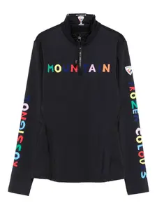 Спортивная толстовка JCC Booster с воротником на молнии Rossignol, черный