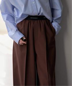 Брюки PROTAGONISTA с логотипом на талии Noble, цвет Brown