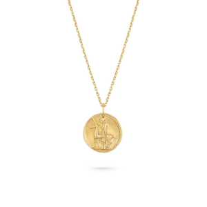 Медальон Van Cleef & Arpels Zodiaque Virginis (Дева), 18-ct желтое золото