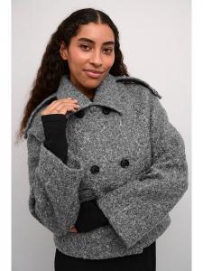 Kaffe Куртка переходного периода "Tory" серого цвета