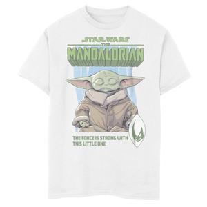 Футболка с портретом и рисунком в стиле комиксов для мальчиков 8–20 лет «Звездные войны: Мандалорец» Star Wars