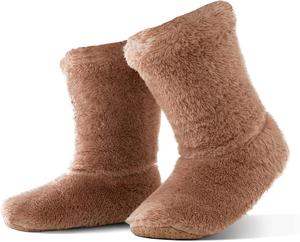 Женские тапочки-носки FRALOSHA, коралловый бархат, для дома, весна-осень, супер мягкие, теплые, уютные, с пушистой подкладкой