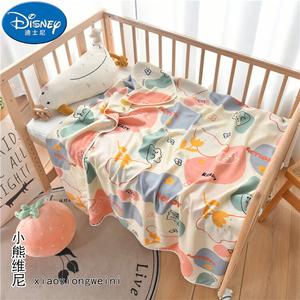 Disney Одеяло 140х180 см, хлопок и шелк, детское, с Винни Пухом