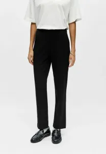 Брюки со средней посадкой Object, Black