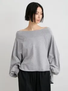 Толстовка с открытыми плечами Miesrohe, цвет Gry[006]