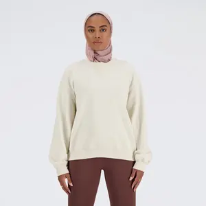 NB Athletics French Terry Crew Женская толстовка New Balance, цвет Piedra