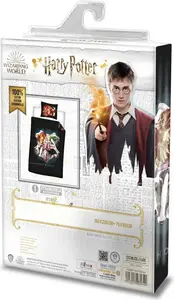 Комплект постельного белья Гарри Поттер Хогвартс 160x200 см + 70x80 см - Гарри Поттер 002 texpot