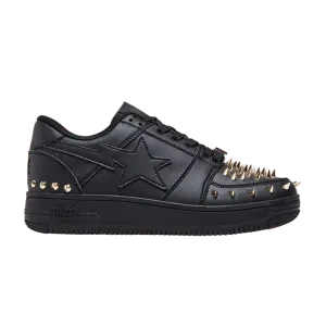 Кроссовки BAPE Bapesta Studded 'Black', черный