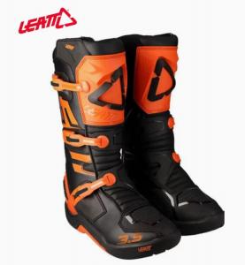 LEATT Южноафриканские внедорожные мотоциклетные ботинки, 4.5 off-road boots, 5.5 trail racing shoes, anti-fall 3.5, orange black and black label orange, размер 45.5