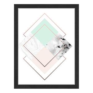 Картина Any Image Squares, 32x42x2,6 см, разноцветный