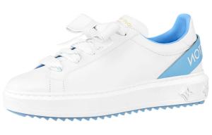Кроссовки LOUIS VUITTON Time Out Sneakers 'White With Blue' Women's