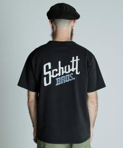 Футболка Snowwash Schott Bros. / Snowwash T-Shirt Schott Bros.