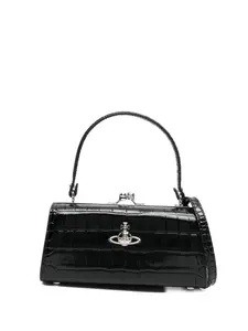 Мини-сумка Doll XL с логотипом-табличкой Vivienne Westwood, черный