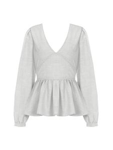 Блуза Freshlions Freizeitbluse Brielle, зеленый