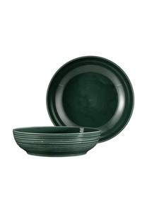 Набор из 2 мисок для корма Terra ø 25,5 см Seltmann Weiden, тёмно-зелёный