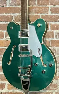 Новая Gretsch G5622T Electromatic Center Block с двойным вырезом и Bigsby - Cadillac Green, поддержите местный магазин, покупайте здесь!