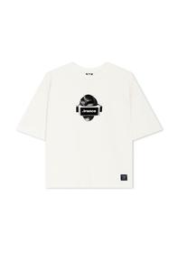 Футболка Kaotiko HEAD TRANCE UNISEX, Ivory/Off-White