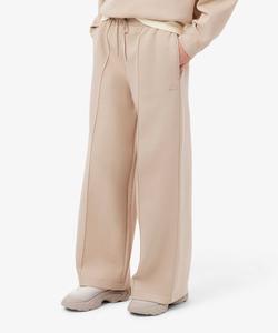 Широкие гладкие спортивные брюки / широкие брюки со складками