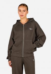 Кардиган Pegador DAYITA, Washed Walnut Brown/Bleached Denim