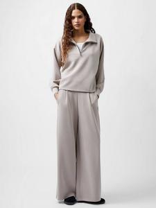 Свитшот Wren с полузастежкой French Connection, Washed Macchiato