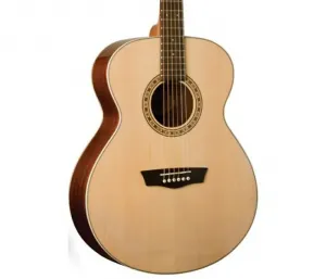 Акустическая гитара Washburn G7S Harvest Grand Auditorium Acoustic Guitar. Natural Gloss