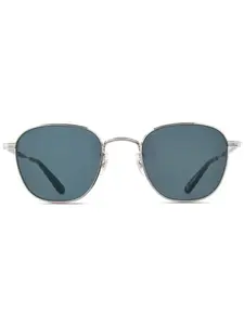 Солнцезащитные очки World Sun Garrett Leight, серебяный