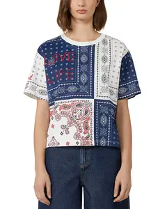 Футболка Acline с вышивкой Weekend Max Mara, белый