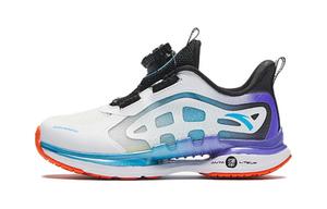 Износостойкие дышащие низкие кроссовки для детей дошкольного возраста Antakids, белый/синий/черный