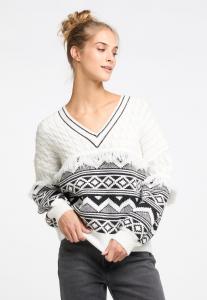 Джемпер IZIA Jumper, Wollweiss/White