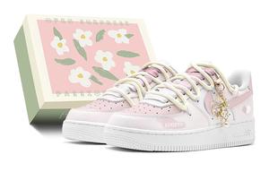 Кроссовки Nike Air Force 1 Skateboard Shoes Women's Low-Top White
