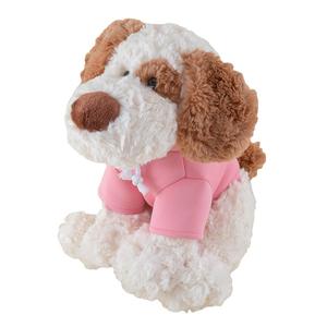 Плюшевая кукла сидящая поза пиратская собака высота 36см JBBCN