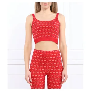 Топ стандартного кроя Pinko, красный