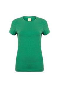 Эластичная футболка Feel Good с короткими рукавами Skinni Fit, зеленый