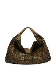 Сумка-тоут Atena на молнии Campomaggi, коричневый