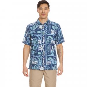 Мужская рубашка Waterman Border Line Quiksilver, Wave