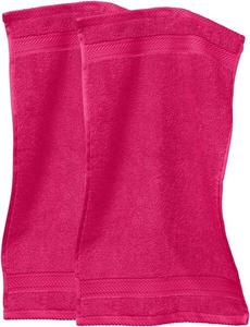 Гостевое полотенце Erwin Müller 2er-Pack 1166, 30x1x50 см цвет dunkelrosa