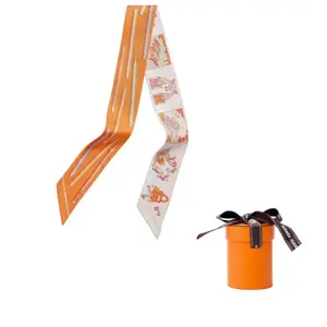 Шёлковые шёлковые шарфы унисекс жёлтый HERMES, желтый