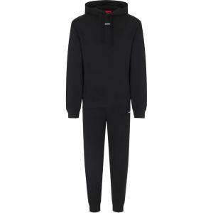 Худи с принтом логотипа и брюки на шнурке HUGO BOSS