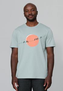 Футболка watapparel COUNTRYSIDE, Aloe/Turquoise