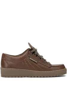 Фактурные кеды на шнуровке Musto, коричневый