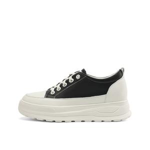 Легкие низкие кроссовки для скейтбординга, увеличивающие рост, для женщин BOERDIQI, Black