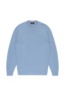Свитер с круглым вырезом Zanone, синий