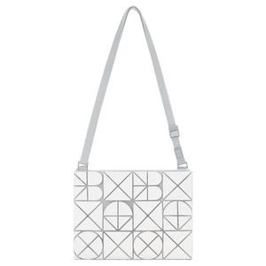 ISSEY MIYAKE Плечевая сумка из ПВХ матовая белая