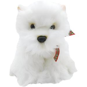 Плюшевая кукла вест хайленд уайт терьер высотой 20 см Hamleys, белый