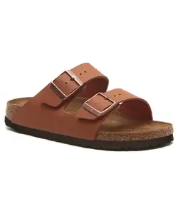 Тапочки Аризона Narrow fit Birkenstock, коричневый