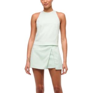 Повседневная короткая юбка женская Abercrombie＆Fitch, зеленый