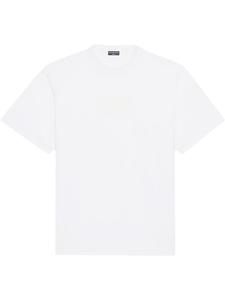 Футболка оверсайз с нашивкой-логотипом Balenciaga, белый