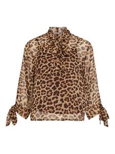 Блуза Vila Bluse, светло-коричневый